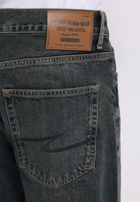 COLIN'S Blugi Indigo 046 Marco Loose Straight Barbati [6]