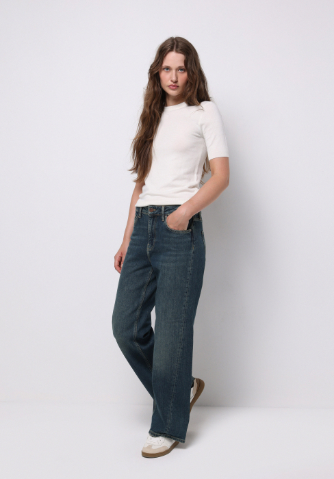 COLIN'S Blugi Indigo 970 Berry Wide Leg Femei [2]