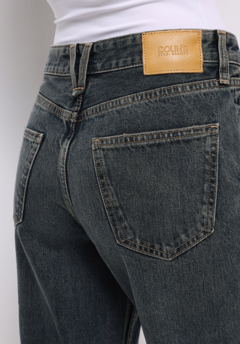 COLIN'S Blugi Indigo 970 Berry Wide Leg Femei [6]