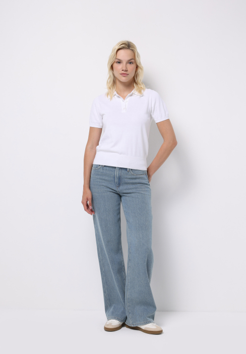 COLIN'S Blugi Mavi 970 Berry Wide Leg Femei [1]