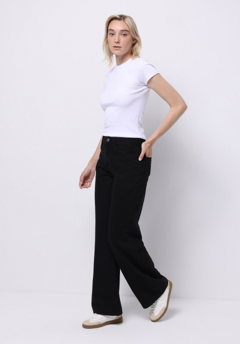 COLIN'S Blugi Negri 970 BERRY Regular Femei [3]