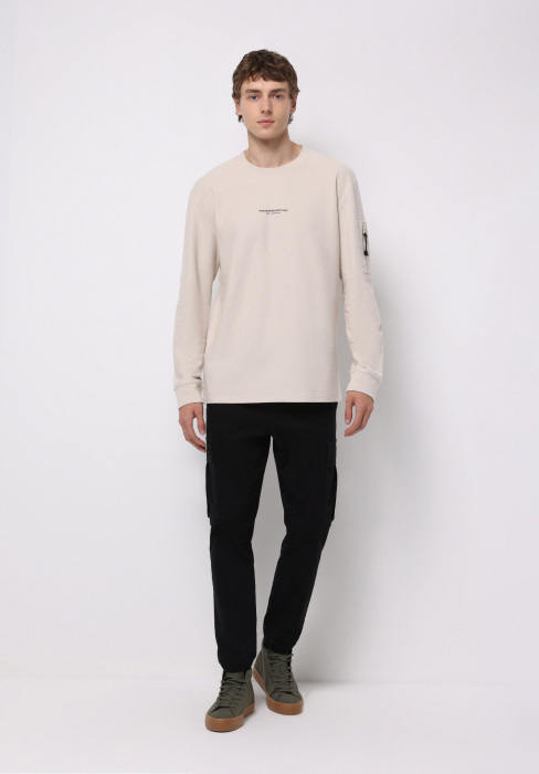 COLIN'S Bluza Bej Comfort Barbati [3]