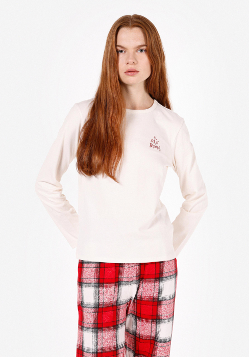 COLIN'S Bluza Crem Regular Femei [1]