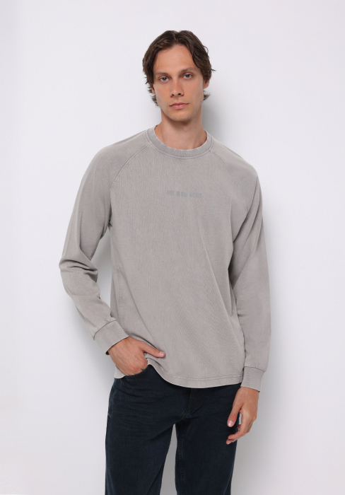 COLIN'S Bluza Gri Deschis  Barbati [1]