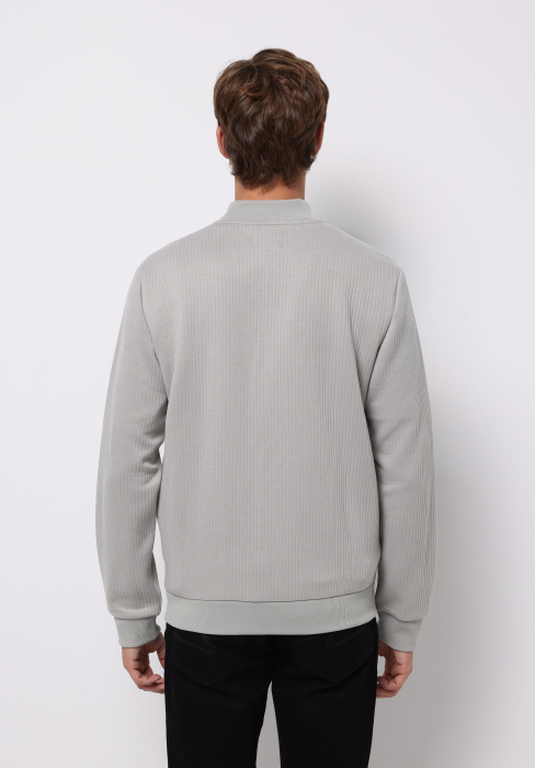 COLIN'S Bluza Gri Deschis Slim Barbati [2]
