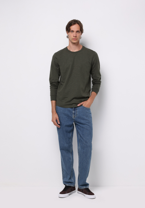 COLIN'S Bluza Haki Regular Barbati [3]