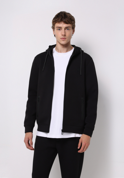 COLIN'S Bluza Neagra Regular Barbati [1]