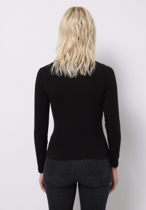 COLIN'S Bluza Neagra Regular Femei [2]