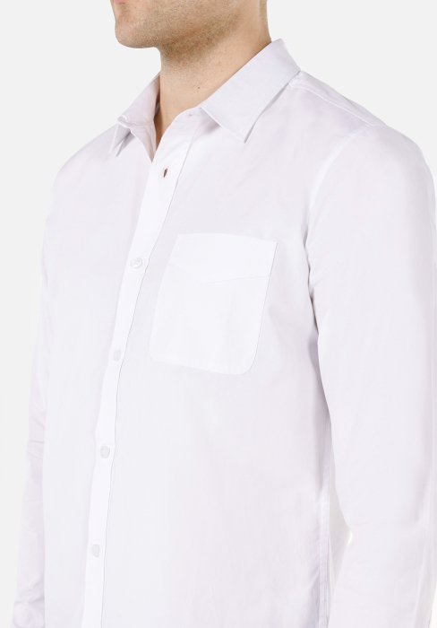 COLIN'S Camasa Alba Slim Barbati [4]