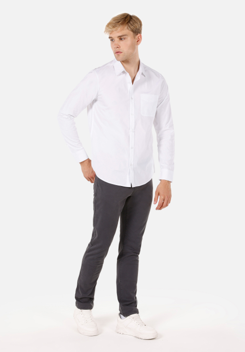 COLIN'S Camasa Alba Slim Barbati [3]