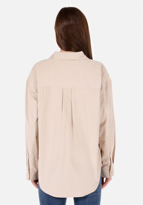 COLIN'S Женская Рубашка Беживая Regular [2]