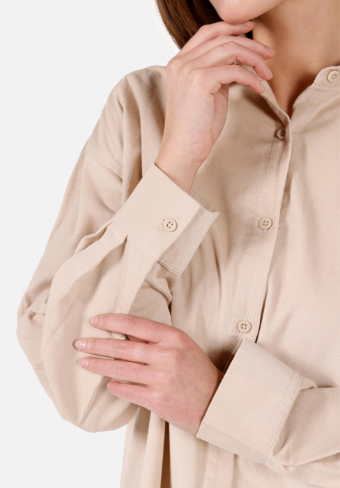 COLIN'S Женская Рубашка Беживая Regular [5]