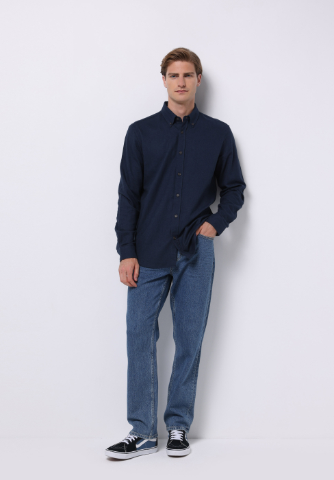 COLIN'S Camasa Navy Regular Barbati [3]