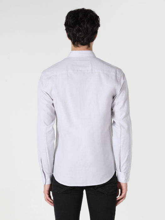 COLIN'S Camasa Gri Deschis Slim Barbati [2]