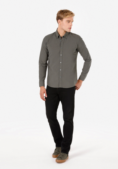 COLIN'S Camasa Haki Slim Barbati [3]
