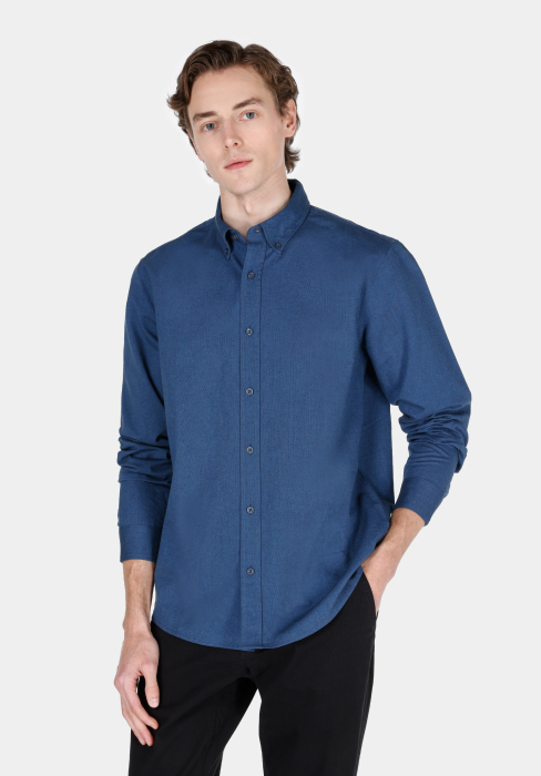 COLIN'S Camasa Navy Regular Barbati [1]