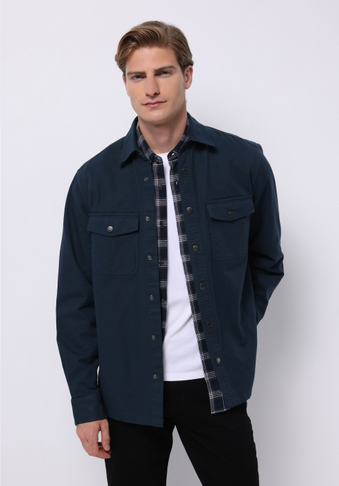COLIN'S Camasa Navy  Barbati [1]