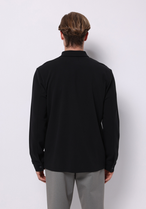 COLIN'S Мужская Рубашка Чёрная  [2]