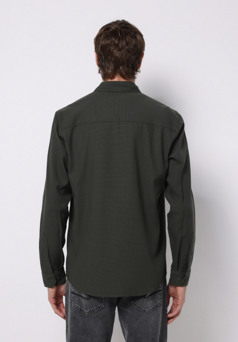 COLIN'S Рубашка Petrol Slim [2]