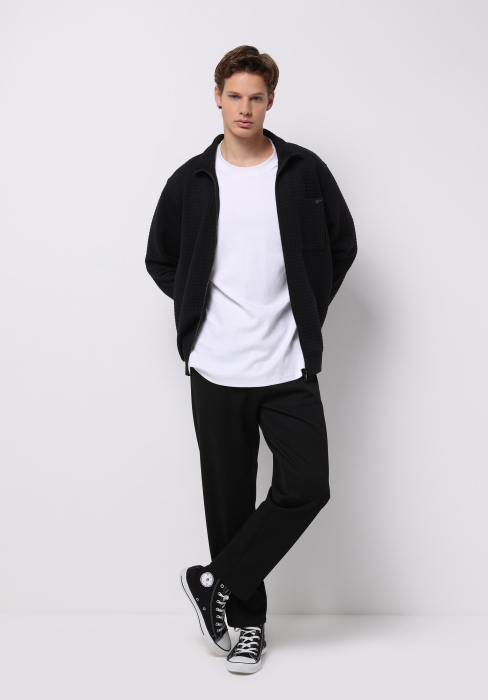 COLIN'S Cardigan Negru Regular Barbati [3]