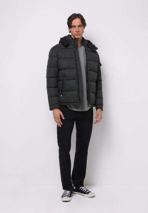 COLIN'S Geaca Gri Inchis  Barbati [1]