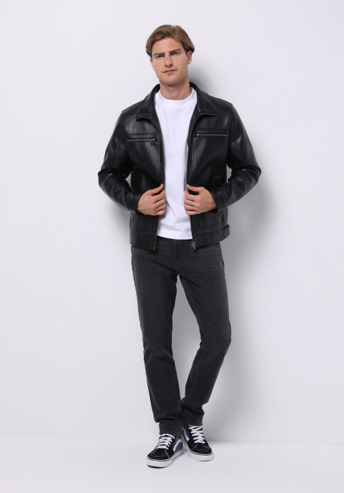 COLIN'S Geaca Neagra  Barbati [3]