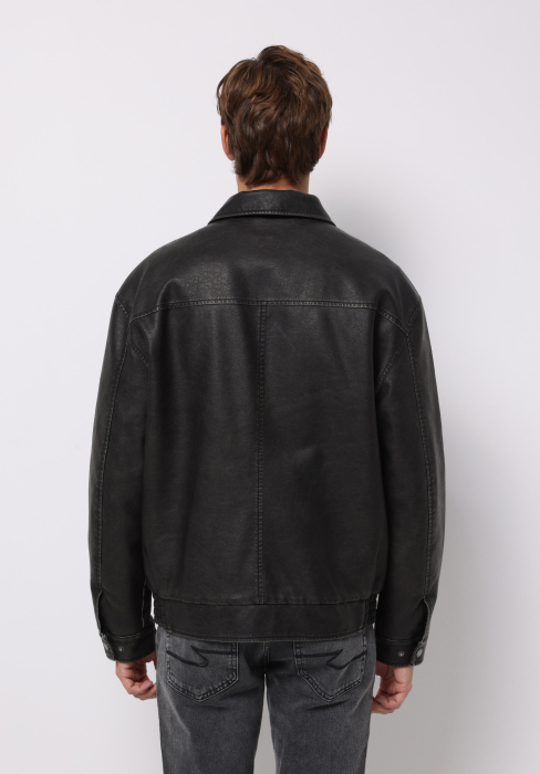 COLIN'S Geaca Neagra Regular Barbati [4]