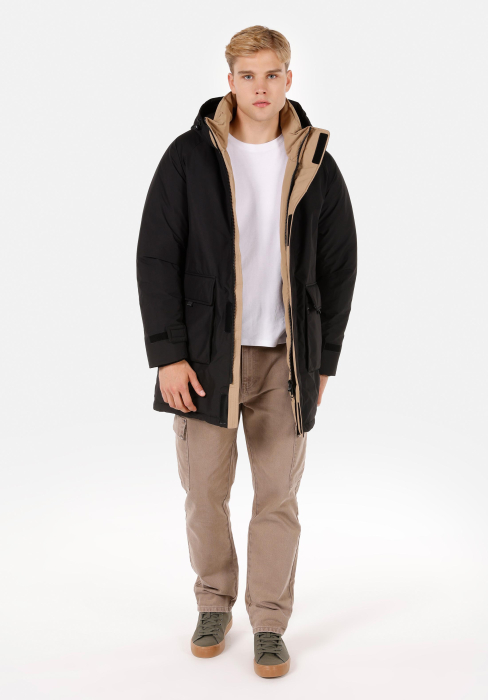 COLIN'S Geaca Neagra Regular Barbati [3]