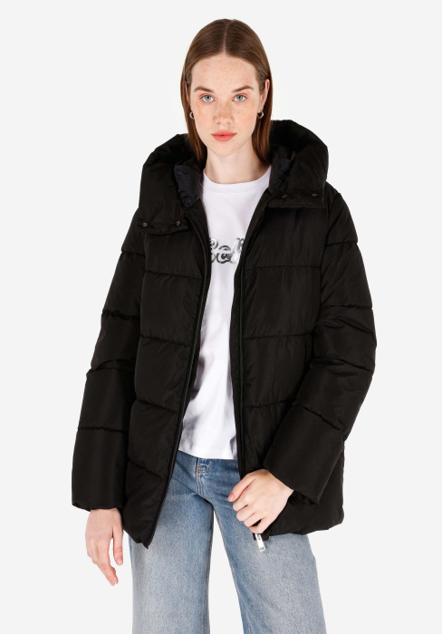 COLIN'S Geaca Neagra Regular Femei [1]