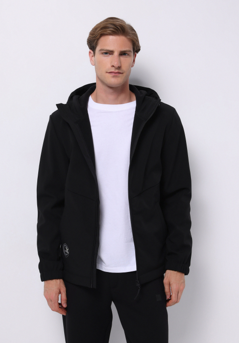 COLIN'S Geaca Neagra Slim Barbati [1]