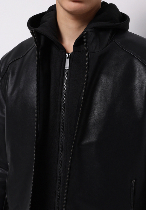 COLIN'S Geaca Neagra Slim Barbati [3]