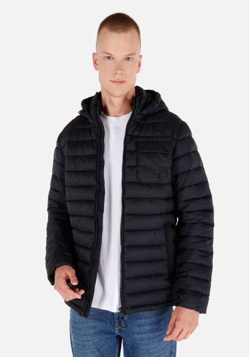 COLIN'S Geaca Neagra Slim Barbati [1]