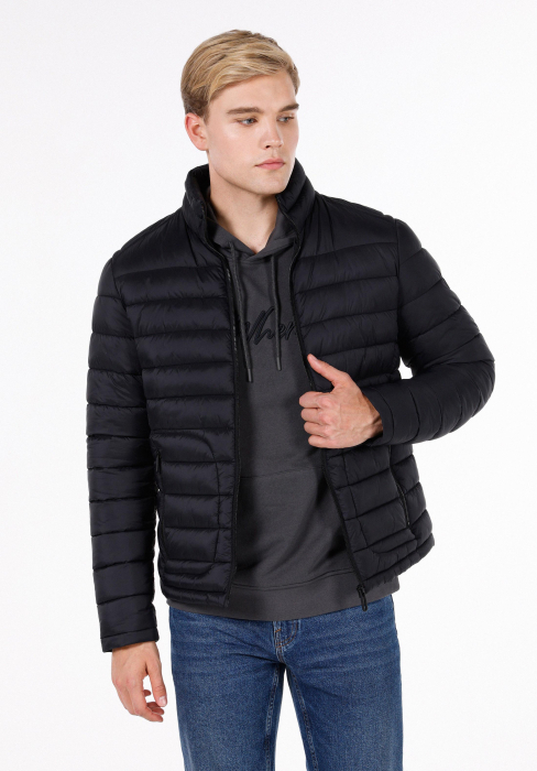 COLIN'S Geaca Neagra Slim Barbati [1]