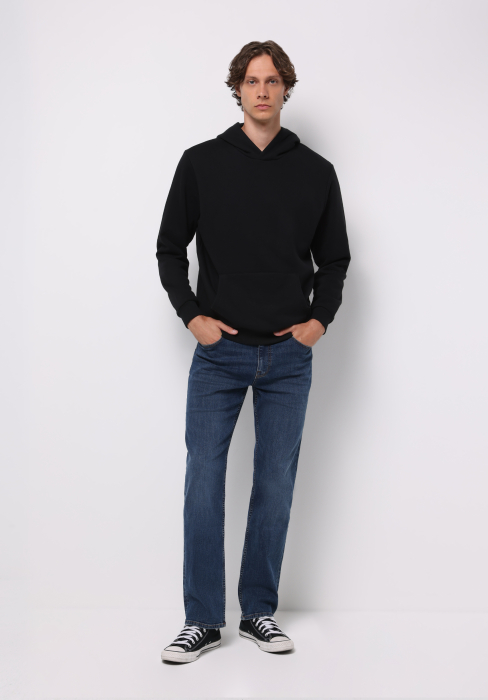 COLIN'S Hanorac Negru Regular Barbati [2]