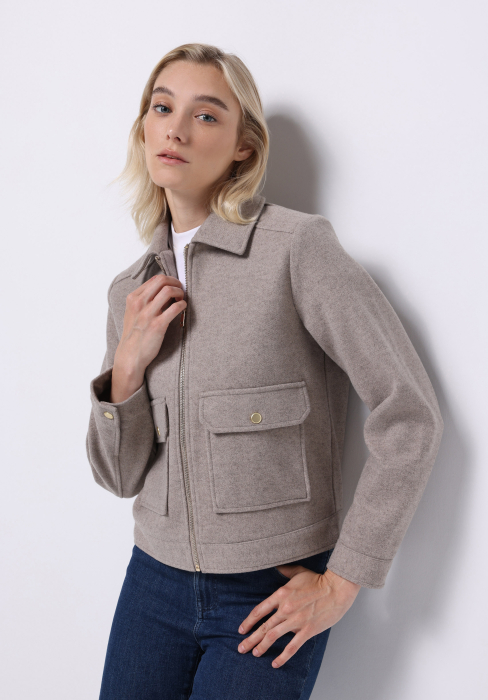 COLIN'S Palton Bej  Femei [1]