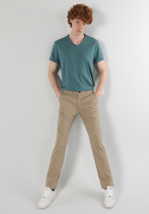 COLIN'S Pantaloni Bej Regular Barbati [3]