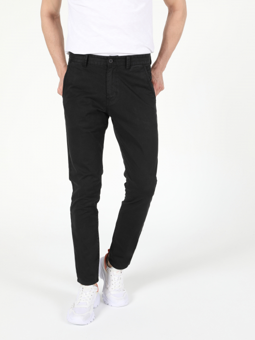 COLIN'S Pantaloni Negri Slim Barbati [1]
