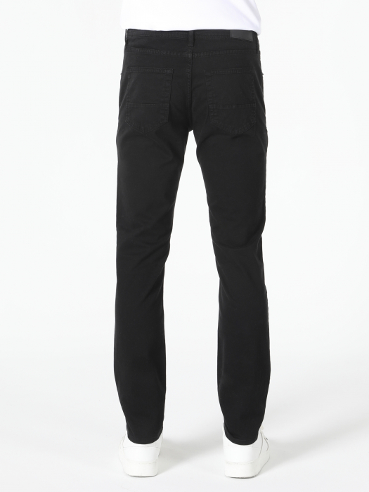 COLIN'S Pantaloni Negri Straight Barbati [2]