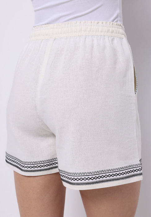 COLIN'S Pantaloni Scurti Albi Regular Femei [6]