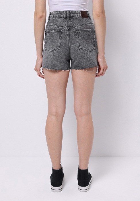 COLIN'S Pantaloni Scurti Gri Inchis Mom Femei [2]