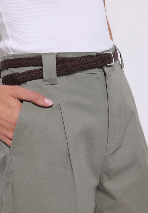COLIN'S Pantaloni Scurti Haki Slim Femei [5]