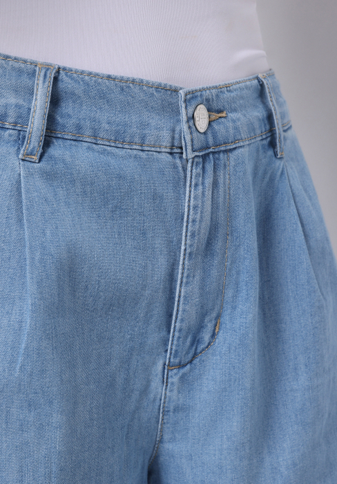 COLIN'S Pantaloni Scurti Albastri Loose Femei [5]