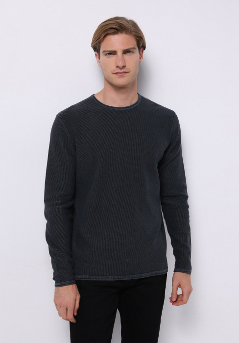 COLIN'S Pulover Gri Inchis  Barbati [1]