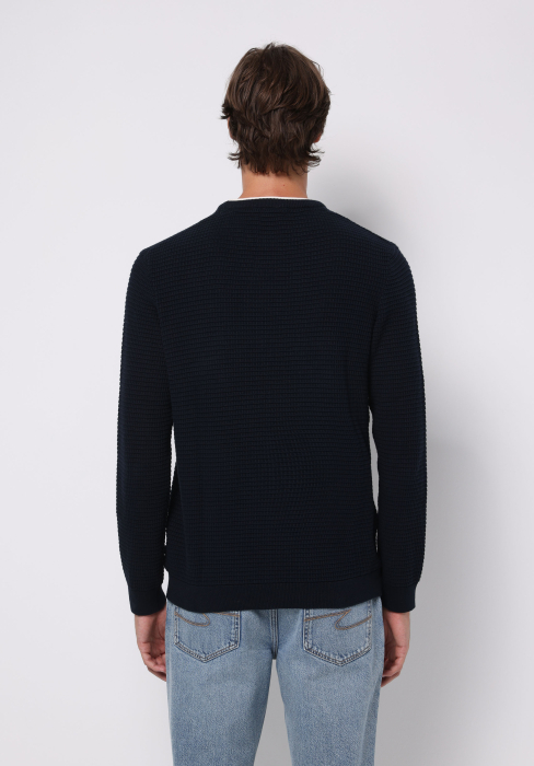 COLIN'S Pulover Indigo Regular Barbati [4]