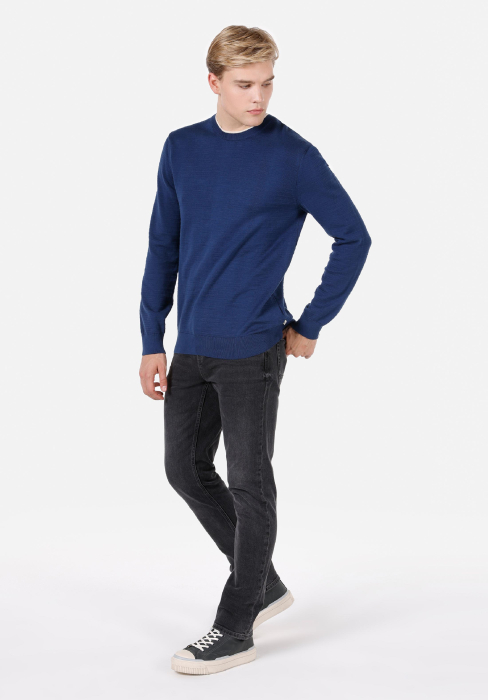 COLIN'S Pulover Navy Regular Barbati [3]