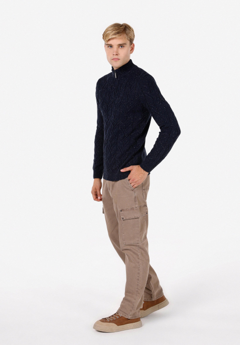 COLIN'S Свитер Blue Slim [3]