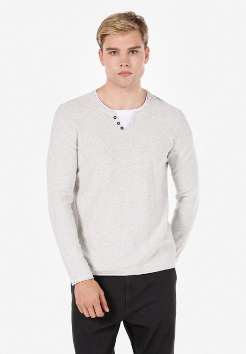 COLIN'S Pulover Crem Regular Barbati [1]