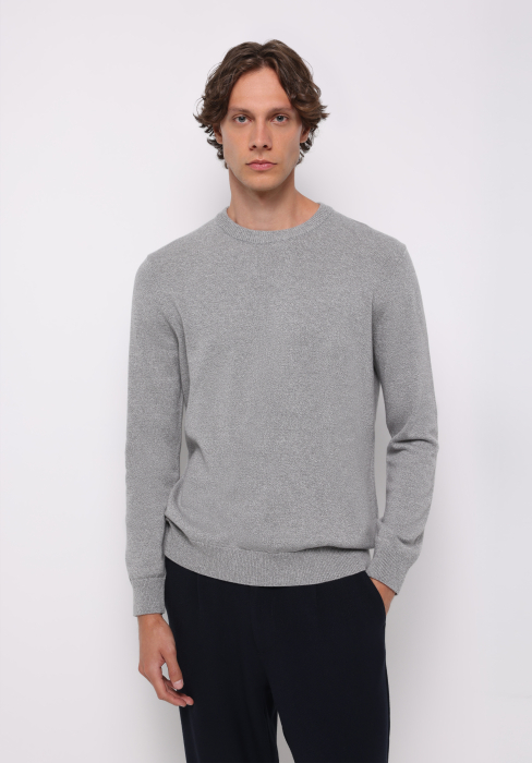 COLIN'S Pulover Gri Inchis Regular Barbati [1]