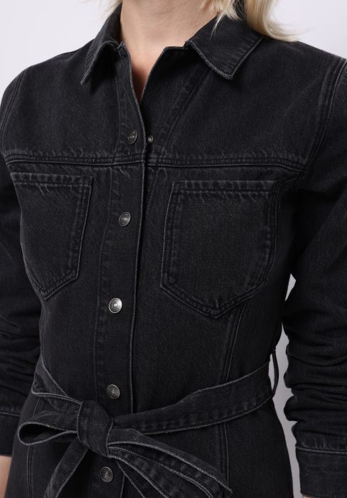 COLIN'S Rochie Gri Inchis  Femei [4]