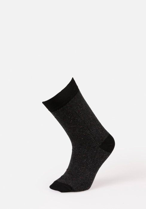 COLIN'S Sosete Negre Modern Barbati [1]